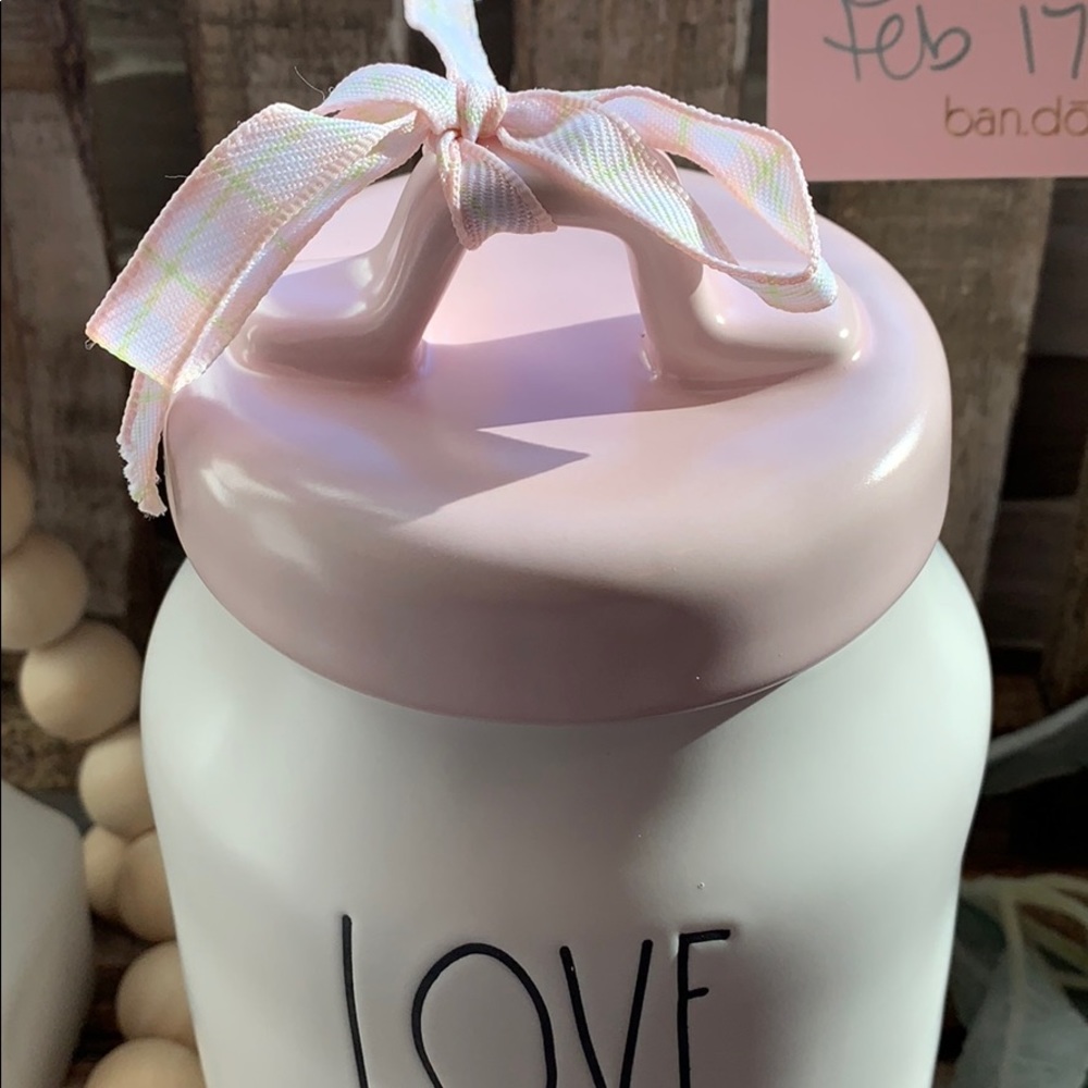 💗 LOVE SOME BUNNY canister by Rae Dunn - Picture 2 of 2